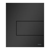 TECESQUARE URINOIR-BEDIENINGSPLAAT VAN METAAL INCL. CARTOUCHE - MAT ZWART