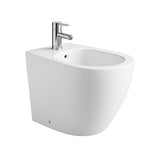 ALONI DORNA BIDET - STAAND - ZONDER BIDETKRAAN - ZONDER ZITTING - KERAMIEK - 36,5X41X56 CM - GLANZEND WIT
