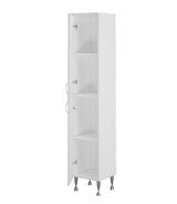 ALONI ALECO KOLOMKAST - LINKS - STAAND - 2 DEUREN - 35X190X35CM - WIT