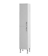 ALONI ALECO KOLOMKAST - LINKS - STAAND - 2 DEUREN - 35X190X35CM - WIT