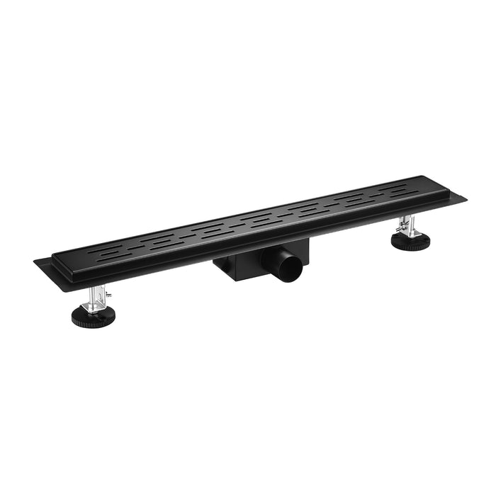 ALONI DOUCHEGOOT - MET ROOSTER - COMPLEET - 100CM - MAT ZWART