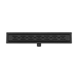 ALONI DOUCHEGOOT - MET ROOSTER - COMPLEET - 100CM - MAT ZWART