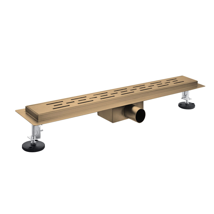 ALONI DOUCHEGOOT - MET ROOSTER - COMPLEET - 100CM - BRUIN BRONS