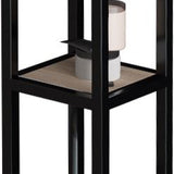 ALONI SHARP KOLOMKAST (20X20X60CM) - ZWART