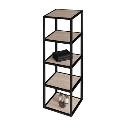ALONI SHARP KOLOMKAST (30X35X135CM) - HAZELNOOT