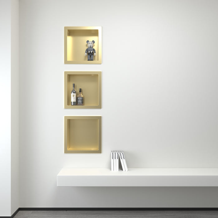 ALONI INBOUWNIS (300X300X70MM) - GEBORSTELD GOUD