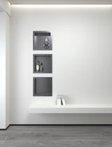 ALONI INBOUWNIS (300X300X70MM) - GUNMETAL