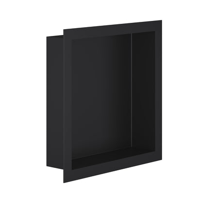 ALONI INBOUWNIS (300X300X70MM) - MAT ZWART