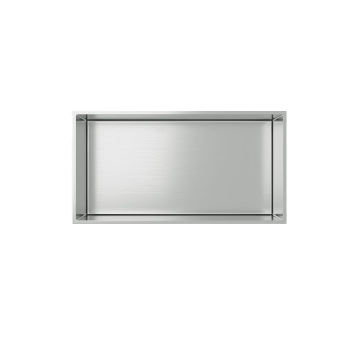 ALONI INBOUWNIS (300X600X70MM) - GEBORSTELD RVS