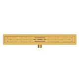 ALONI DOUCHEGOOT - MET ROOSTER - COMPLEET - 100CM - GEBORSTELD GOUD