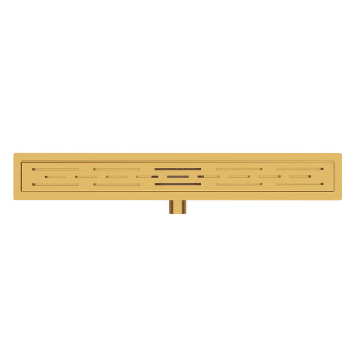 ALONI DOUCHEGOOT - MET ROOSTER - COMPLEET - 100CM - GEBORSTELD GOUD