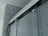 ALONI SCHUIFDEUR VOOR NIS - 3 DELIG - 1200 X 2000MM - CHROOM - HELDER GLAS