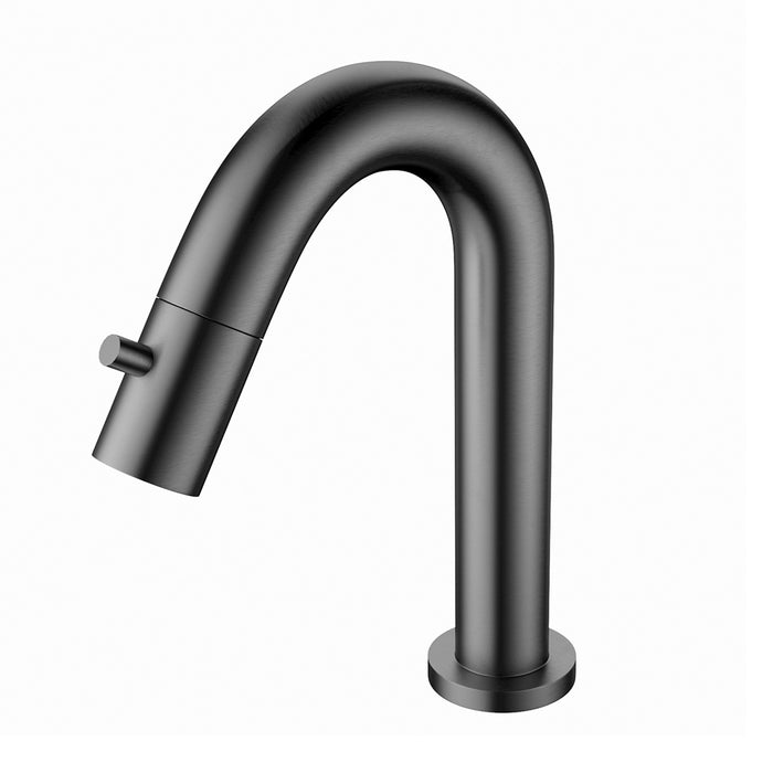ALONI KOUDWATERKRAAN 1/2 - GUNMETAL GRIJS