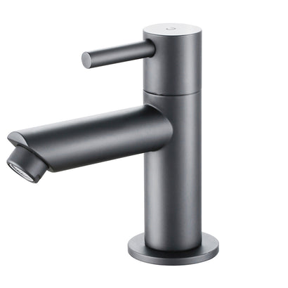 ALONI KOUDWATERKRAAN GUNMETAL GRIJS 1/2