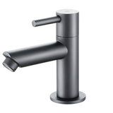 ALONI KOUDWATERKRAAN GUNMETAL GRIJS 1/2