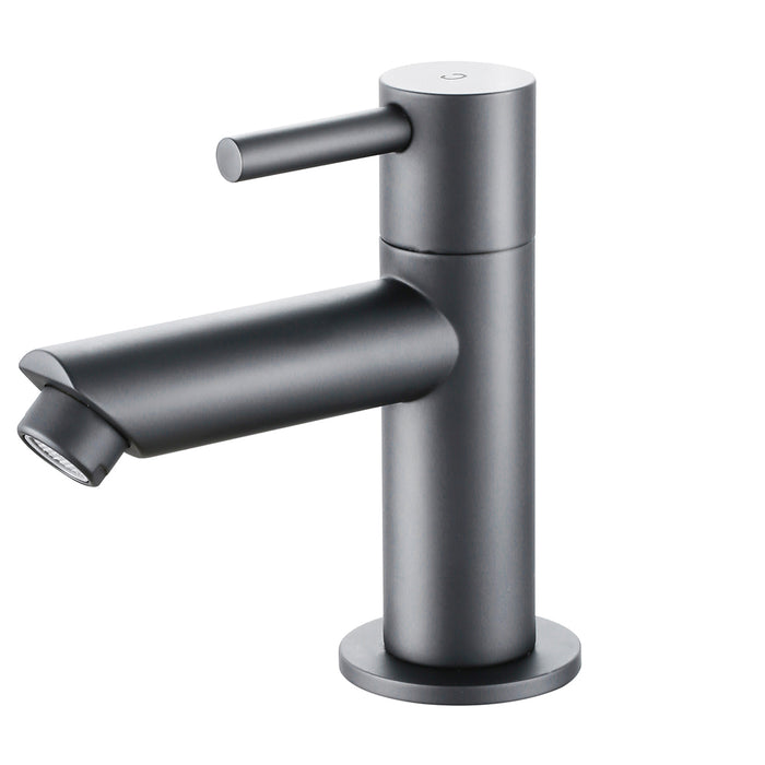 ALONI KOUDWATERKRAAN GUNMETAL GRIJS 1/2