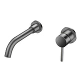 ALONI INBOUW WASTAFELMENGKRAAN - GUNMETAL GRIJS