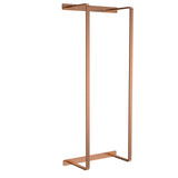 HANDDOEKREK - VERTICAAL - 67X28X14 CM - GEBORSTELD KOPER