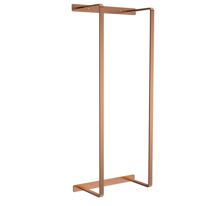 HANDDOEKREK - VERTICAAL - 67X28X14 CM - GEBORSTELD KOPER