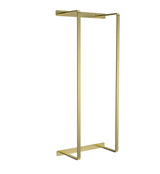 HANDDOEKREK - VERTICAAL - 67X28X14 CM - GEBORSTELD GOUD
