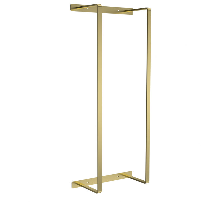 HANDDOEKREK - VERTICAAL - 67X28X14 CM - GEBORSTELD GOUD