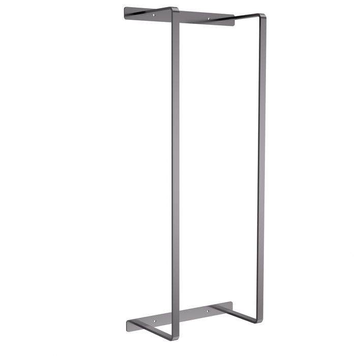 HANDDOEKREK - VERTICAAL - 67X28X14 CM - GUNMETAL