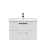 CREAVIT D10 WASTAFELKAST MET 2 LADEN 80 CM - WIT