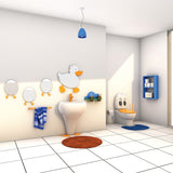 CREAVIT DUCKY SPIEGEL MET EITJES FIGUUR - GEEL