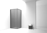 Douchecabine 90x90x200 cm InSlide - geborsteld koper - productfoto