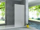 ALONI INLOOPDOUCHE - 1200 X 2000MM - CHROOM - MAT GLAS