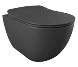 DESIGN OPHANG WC - MAT ANTRACIET