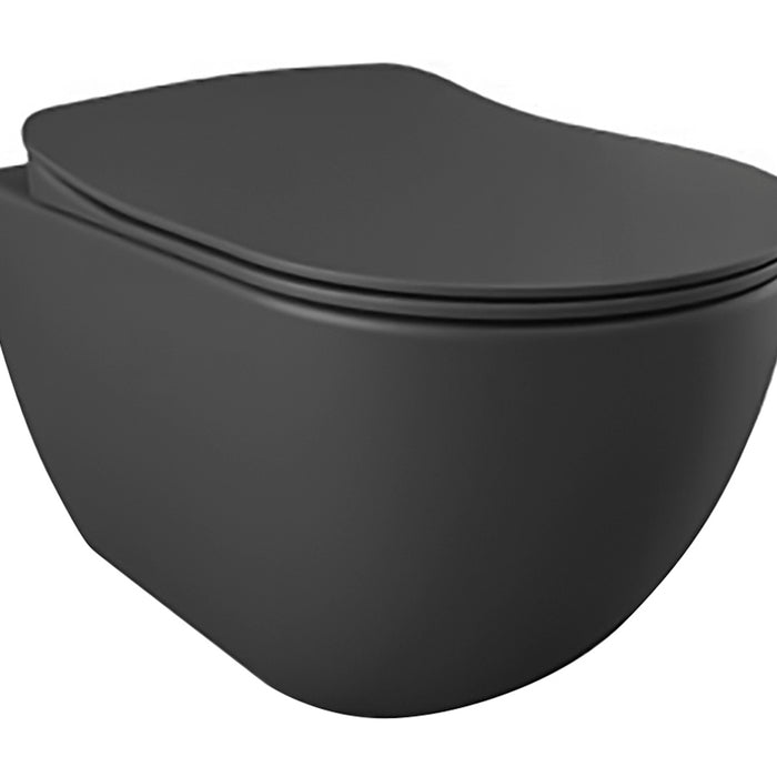 DESIGN OPHANG WC - MAT ANTRACIET