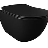 DESIGN OPHANG WC - MAT ZWART