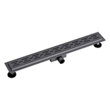 ALONI DOUCHEGOOT - MET ROOSTER - COMPLEET - 100CM - GEBORSTELD GUNMETAL