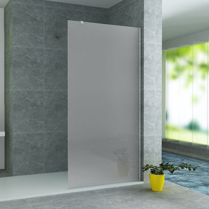 ALONI GLASWAND VOOR INLOOPDOUCHE - 1000X2000MM - MAT GLAS