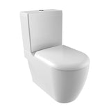 GRANDE XXL STAANDE WC ONDERPOT WIT, ZONDER SPROEIER (BIDET), MUUR/ONDER-UITGANG
