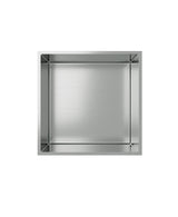 ALONI INBOUWNIS (300X300X100MM) - GEBORSTELD RVS