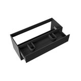 ALONI HAYAT WASTAFELONDERKAST - 2 LADES - SOFTCLOSE - GREEPLOOS - 119,5X50X45 CM - MAT ZWART