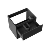 ALONI HAYAT WASTAFELONDERKAST - 2 LADES - SOFTCLOSE - GREEPLOOS - 59,5X50X45 CM - MAT ZWART