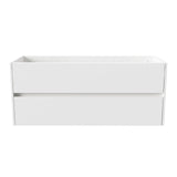 ALONI HAYAT WASTAFELONDERKAST - 2 LADES - SOFTCLOSE - GREEPLOOS - 119,5X50X45 CM - GLANZEND WIT