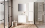 ALONI HAYAT SPIEGEL - 57X60X2 CM - GLANZEND WIT
