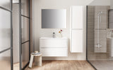 ALONI HAYAT KOLOMKAST (135CM) - WIT GLOSSY