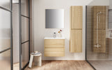 ALONI HAYAT WASTAFELONDERKAST - 2 LADES - SOFTCLOSE - GREEPLOOS - 59,5X50X45 CM - EIK