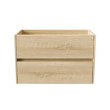 ALONI HAYAT WASTAFELONDERKAST - 2 LADES - SOFTCLOSE - GREEPLOOS - 79,5X50X45 CM - EIK