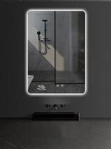 ALONI QUEEN SPIEGEL - MET LED VERLICHTING - RECHTHOEKIG - ZONDER LIJST - MET VERWARMING - KLEURTEMPERATUUR LED 3500-6500K - 60X80CM