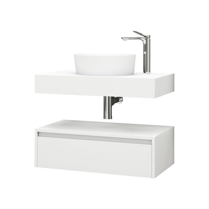 ALONI LINA ONDERKAST (80CM) - MAT WIT