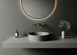 CREAVIT LOOP OPBOUW WASKOM (45CM) - KOEL GRIJS