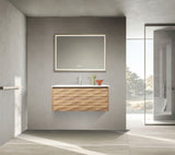MAGNOLIA WASTAFELONDERKAST - 1 LADE - GREEPLOOS - SOFT CLOSE – 79X40X52 CM - LICHT EIKEN
