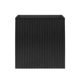 ALONI MIKARO TOILETMEUBELONDERKAST - 1 DEUR - RECHTS - MET GREEP - SOFT CLOSE - 40X50X22,3CM - ZWART EIKEN