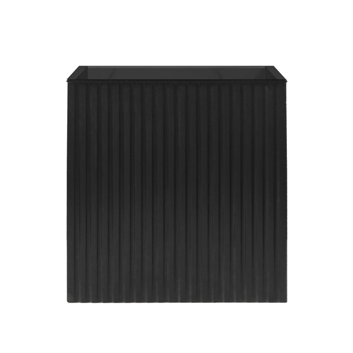 ALONI MIKARO TOILETMEUBELONDERKAST - 1 DEUR - RECHTS - MET GREEP - SOFT CLOSE - 40X50X22,3CM - ZWART EIKEN